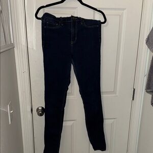 Hollister Dark Blue Women's Skinny Jeans